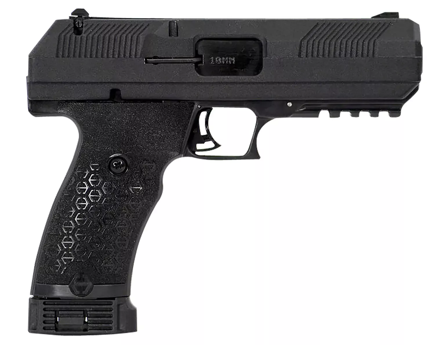 Hi-Point JXP 10mm Auto +P 4.5" 10+1 Polymer Frame 3-Dot Sights Optic Ready Black JXP10NTB