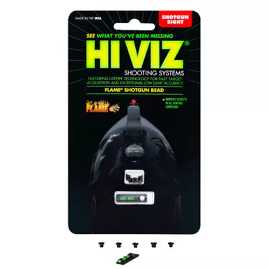 Hi Viz Flame Bead Replacement Front Sight Green