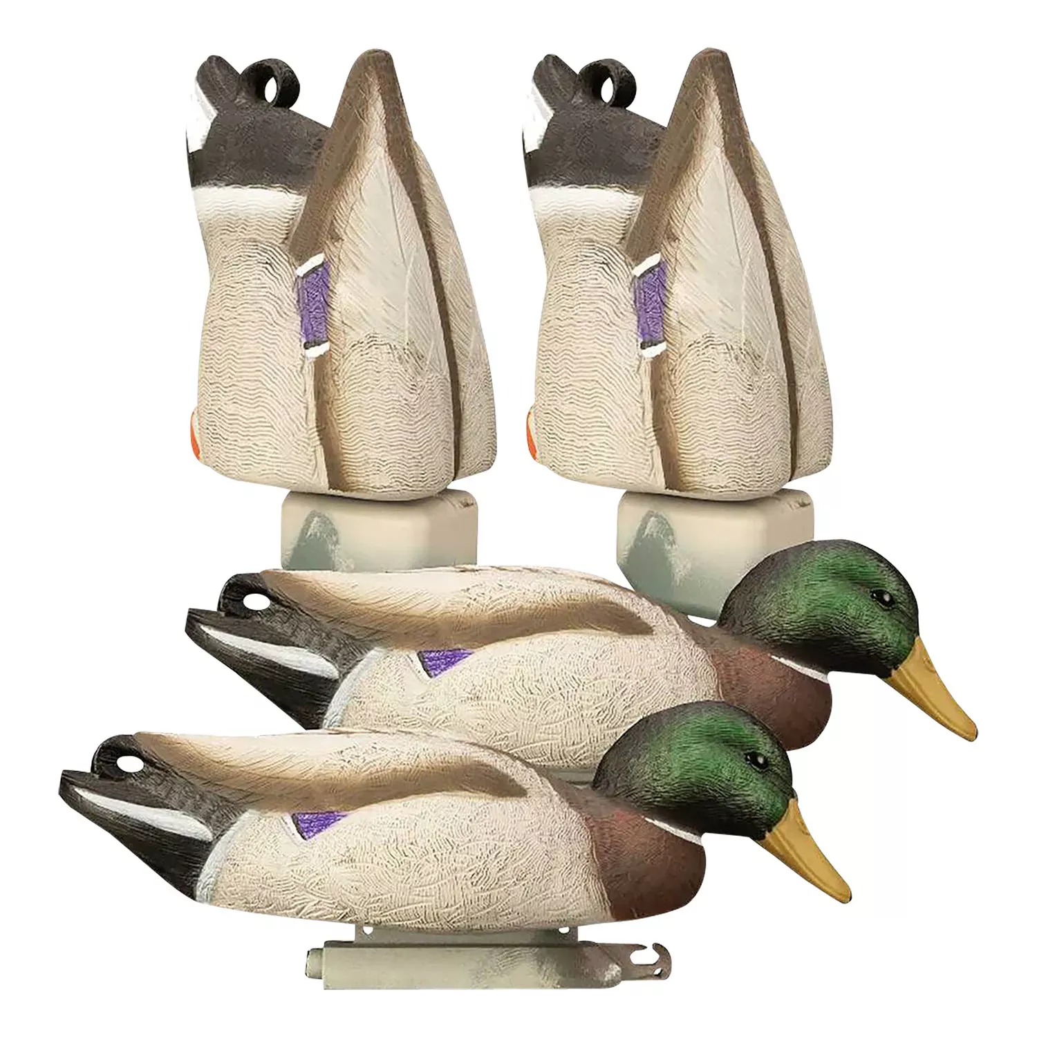 Higdon Outdoors Magnum Feeder Mallards Species Multi Color 4 Pack