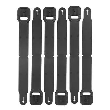HIGH SPEED GEAR HSGI 6-Pack Black Short Clips (91SC06BK)