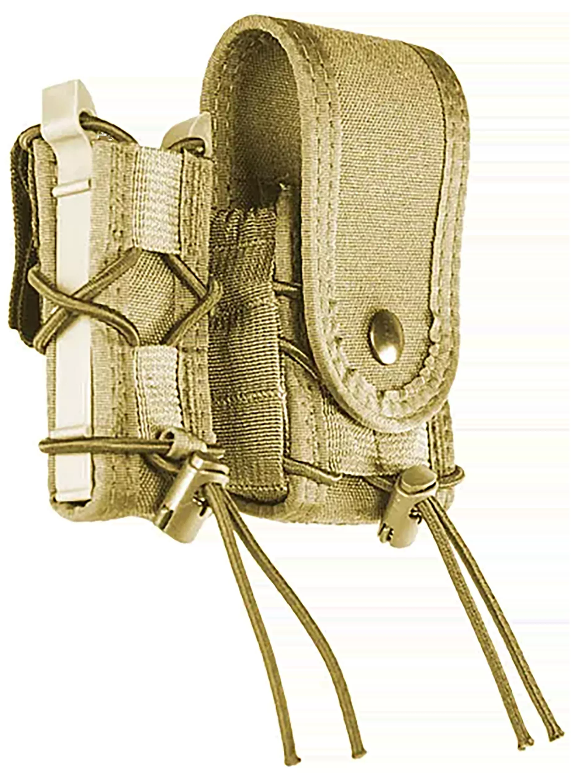 High Speed Gear Taco, Hsgi 10pc00cb Belt Mnt Leo Taco W/snap Coy