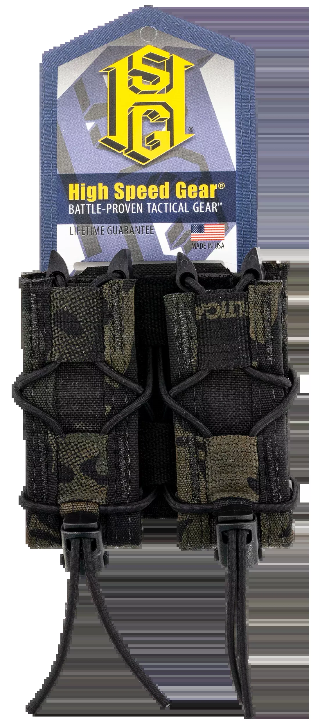 High Speed Gear Taco, Hsgi 13pt12mb Taco Adpt Belt Mnt Dbl Pstl Abm Blk