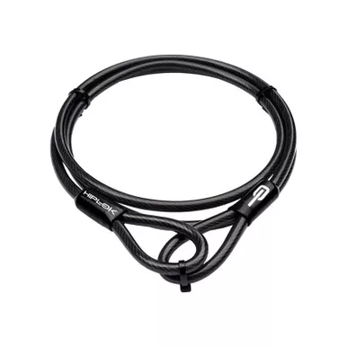HIPLOK Steel Core Loop End 2m x 10mm Black Cable (2MC1AB)