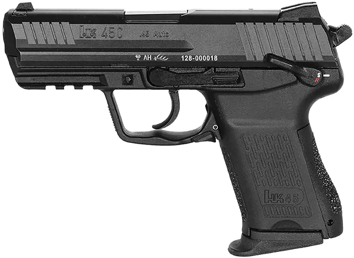 HK HK45C V1 45 ACP Pistol 3.94″ Black 81001111