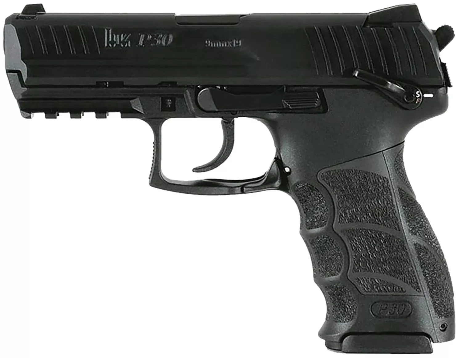 HK P30 V3 9mm Luger Pistol 3.85" Black 81001102