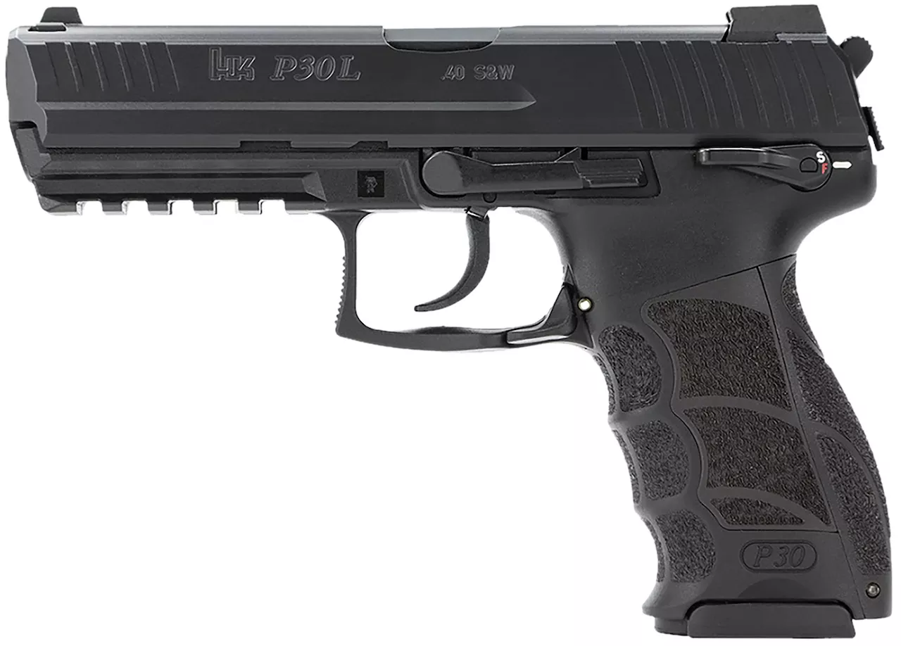 HK P30L V3 40 S&W Pistol 4.45″ Black 81001095