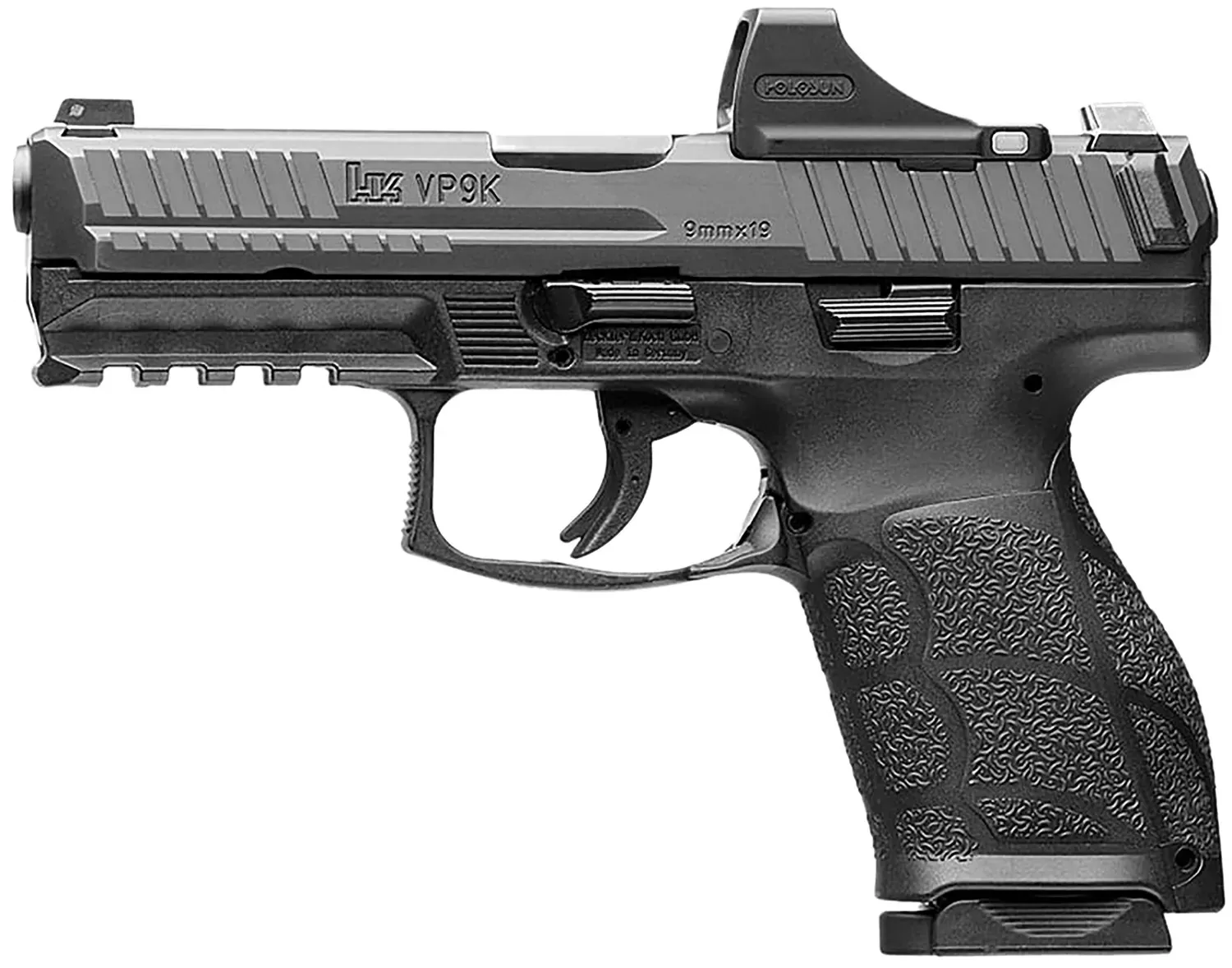 HK VP9A1 K 9mm Luger Pistol 4.09″ 81001120