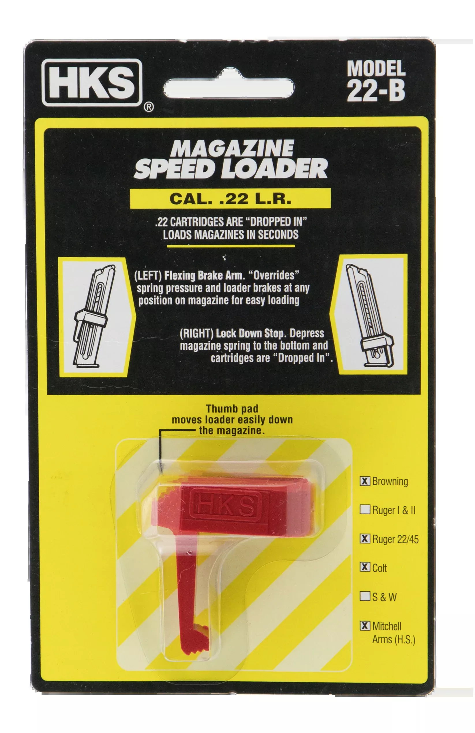 Hks Magazine Speedloader - .22lr Except Rugers