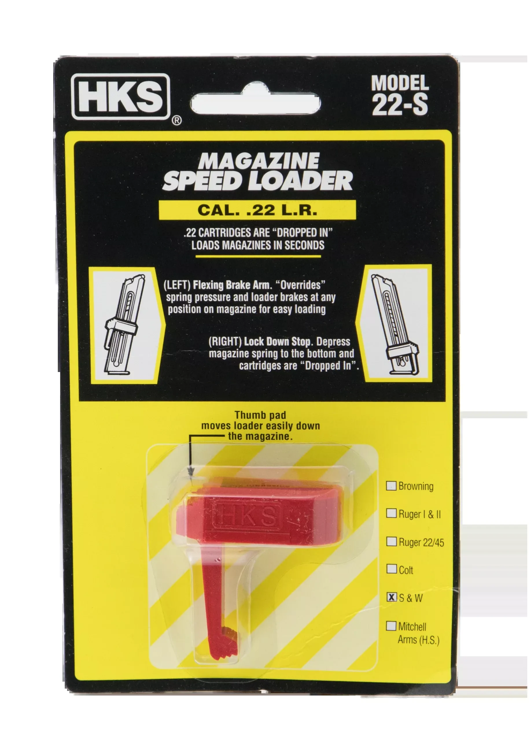 Hks Magazine Speedloader – .22lr S&w Autos