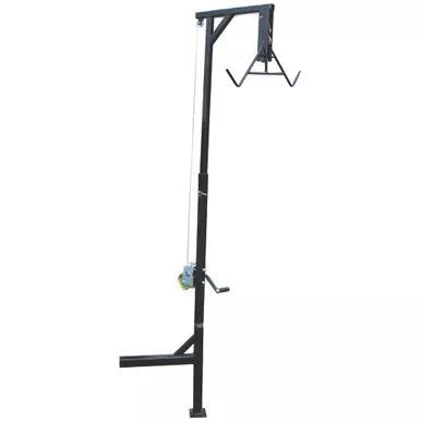 HME HME-HH Truck Hitch Game Hoist, Black