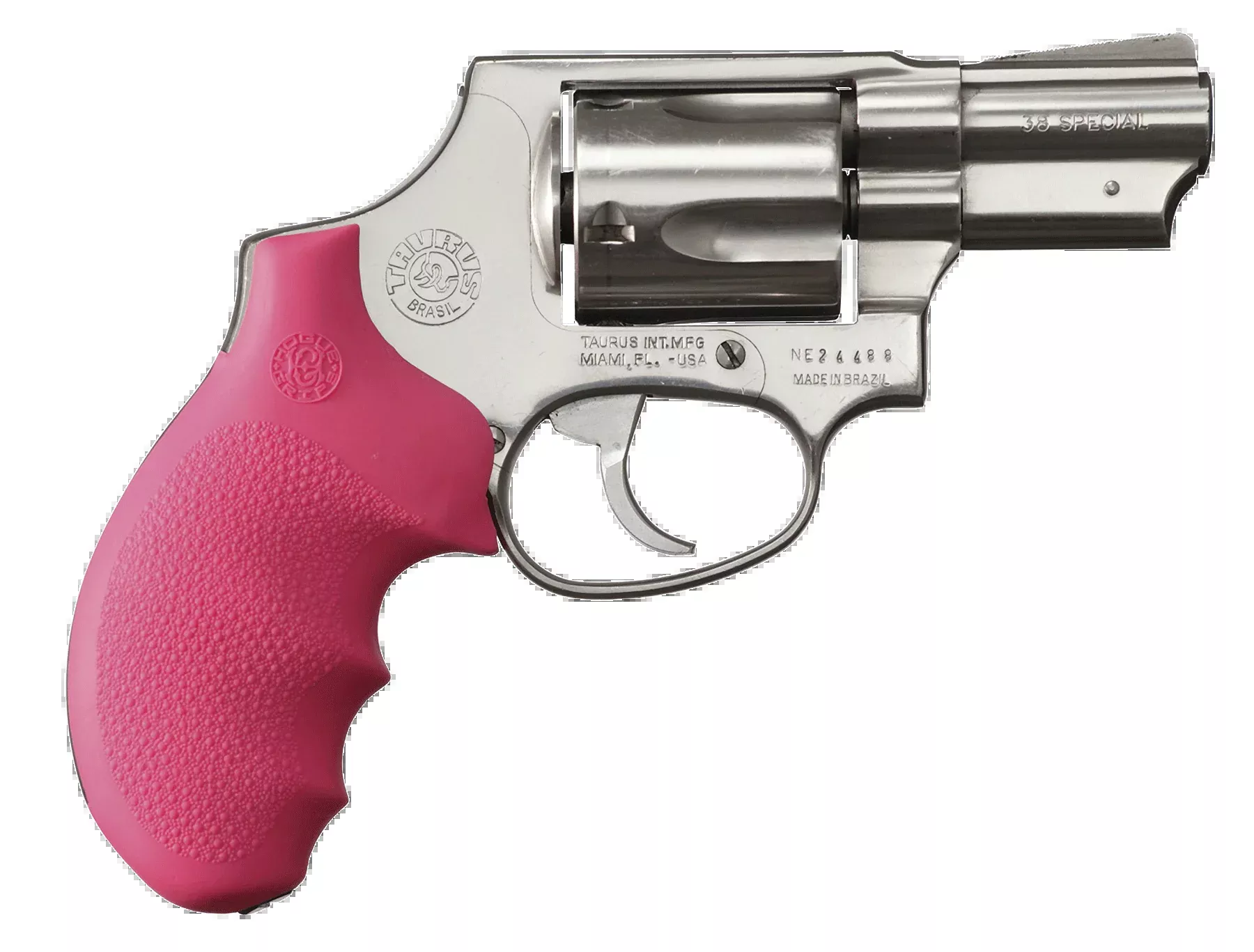 Hogue Grips Taurus Small Frame - Pink Post 1985 Mfg
