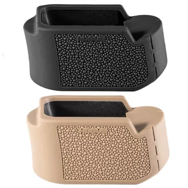 Hogue OverMolded Rubber Grip Extension Base Pad for Glock 19 to fit Glock 26 (10 & 15 Round Magazines)