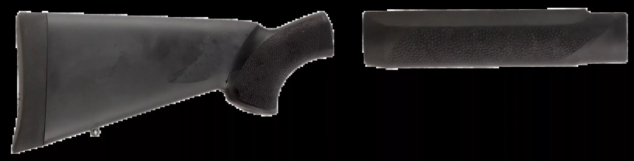 Hogue Stock Mossberg 500 12ga. - Stock Kit W/forend Black