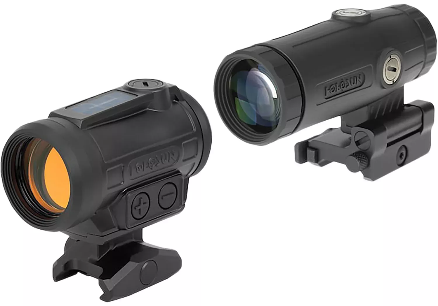 Holosun ARO EVO SPR 1x/3x Enclosed Red Multi-Reticle Dot Sight & HM3X Magnifier Combo (1.5 MOA Dot / 65 MOA Circle / BDC) AROEVOSPRRD&HM3X