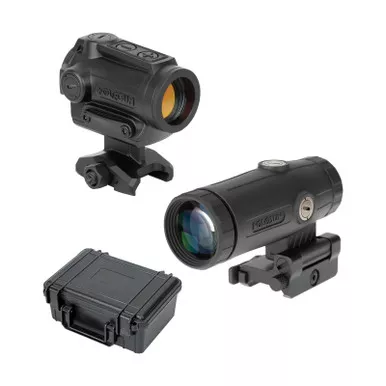 HOLOSUN ARO Magnifier Combo, HOLOSUN ARO 2 MOA Red Dot w/ HM3X Magnifier Combo