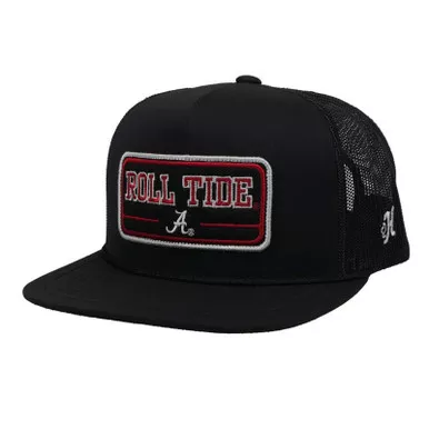 HOOEY University of Alabama Black Trucker Cap (7195T-BK)