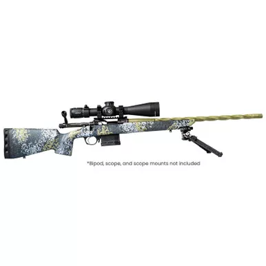 Horizon Firearms RF008S222416C13 Venatic 2023 22 Creedmoor 24" Spiral Fluted Threaded Barrel, Drilled & Tapped Receiver, Iota EKO X Carbon Fiber Stock