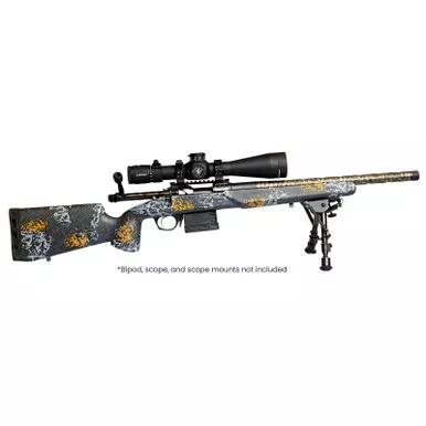 Horizon Firearms RF010A232214C18 Venatic Carbon 300 PRC 22" Fluted Threaded Barrel, Drilled & Tapped Receiver, Arca Rail Forend, Iota EKO Carbon Fiber Stock
