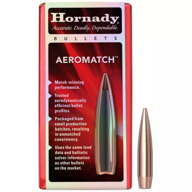HORNADY 22777 BULL .224 77 HPBT AEROMATCH 100 Count