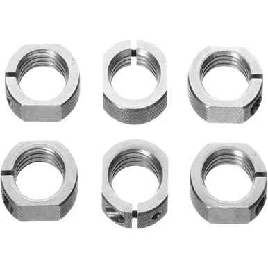 Hornady 44606 Sure-Loc Lock Ring, Silver, 6 Pack