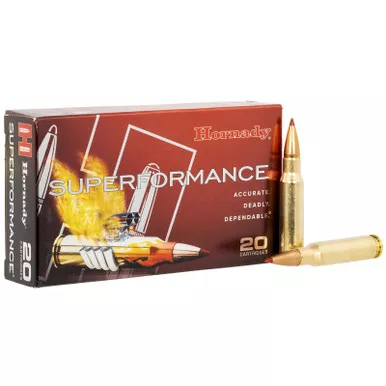 Hornady 80944 Superformance 308Win 150gr Copper Alloy eXpanding 20 Per Box/10 Case