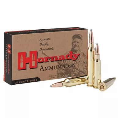Hornady 8132 Custom 250Savage 100gr InterLock Spire Point 20 Per Box/10 Case