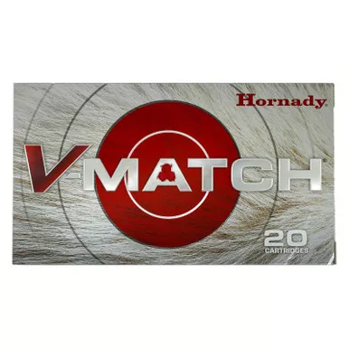Hornady 81424 V-Match 25Creedmoor 95gr ELD-VT 20 Per Box/10 Case