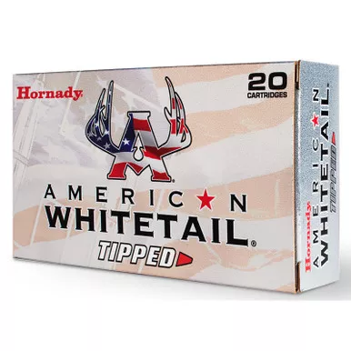 Hornady 81509 American Whitetail 6.5Creedmoor 129gr 20 Per Box/10 Case