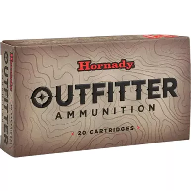 Hornady 81622 Outfitter 6.5PRC 130gr Copper Alloy eXpanding 20 Per Box/10 Case