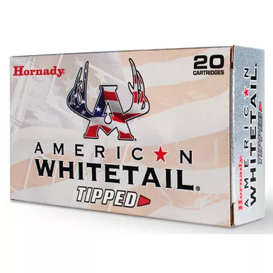 Hornady 81624 American Whitetail 6.5PRC 129gr 20 Per Box/10 Case
