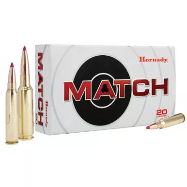 Hornady 82043 Match 300WinMag 178gr Extremely Low Drag Match 20 Per Box/10 Case