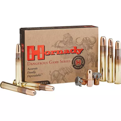Hornady 82432 Dangerous Game 450-400NitroExpress 400gr DGX Bonded 20 Per Box/6 Case
