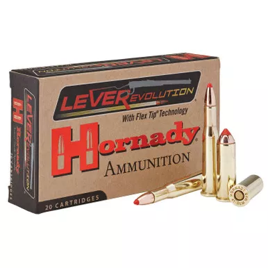 Hornady 8277 LEVERevolution 25-35Win 110gr Flex Tip eXpanding 20 Per Box/10 Case