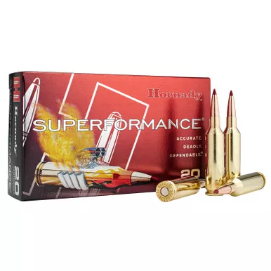 Hornady 83413 Superformance 22Creedmoor 65gr CX 20 Per Box/10 Case