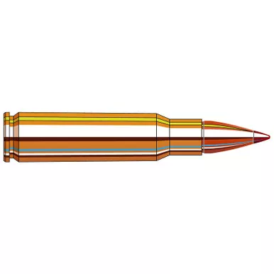 Hornady 834814 Custom 6.8mmRem SPC 100gr CX 20 Per Box/10 Case