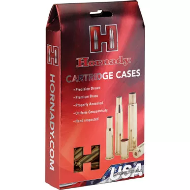 Hornady 86255 Unprimed Cases Cartridge 25 Creedmoor Rifle Brass