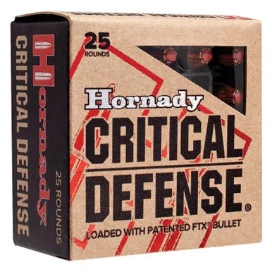 Hornady 90700 Critical Defense 44S&WSpl 165gr Hornady Flex Tip eXpanding 20 Per Box/10 Case