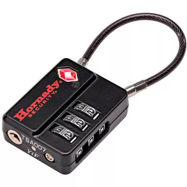 Hornady 96023 Flex Micro TSA Lock, Black