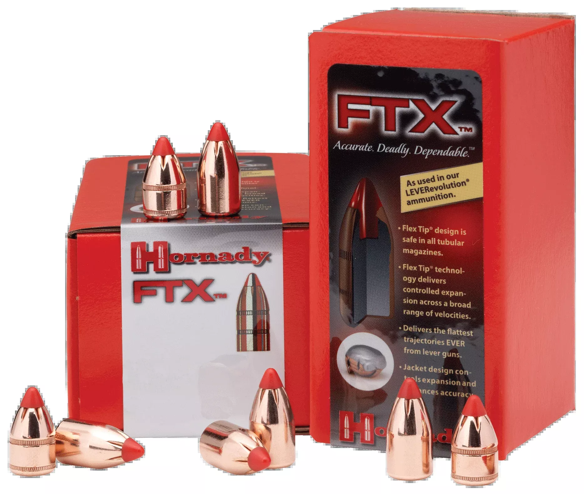 Hornady Bullets 30 Cal .308 - 160gr Ftx 100ct