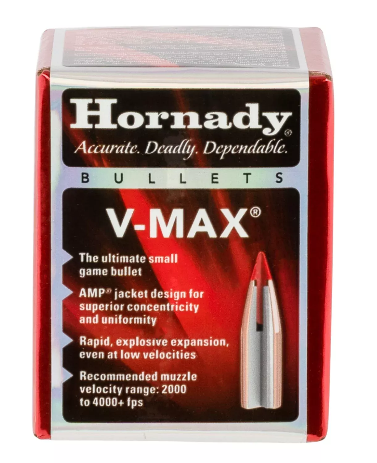 Hornady Bullets 5.45 Cal .2215 – 60gr V-max 100ct 40bx/cs