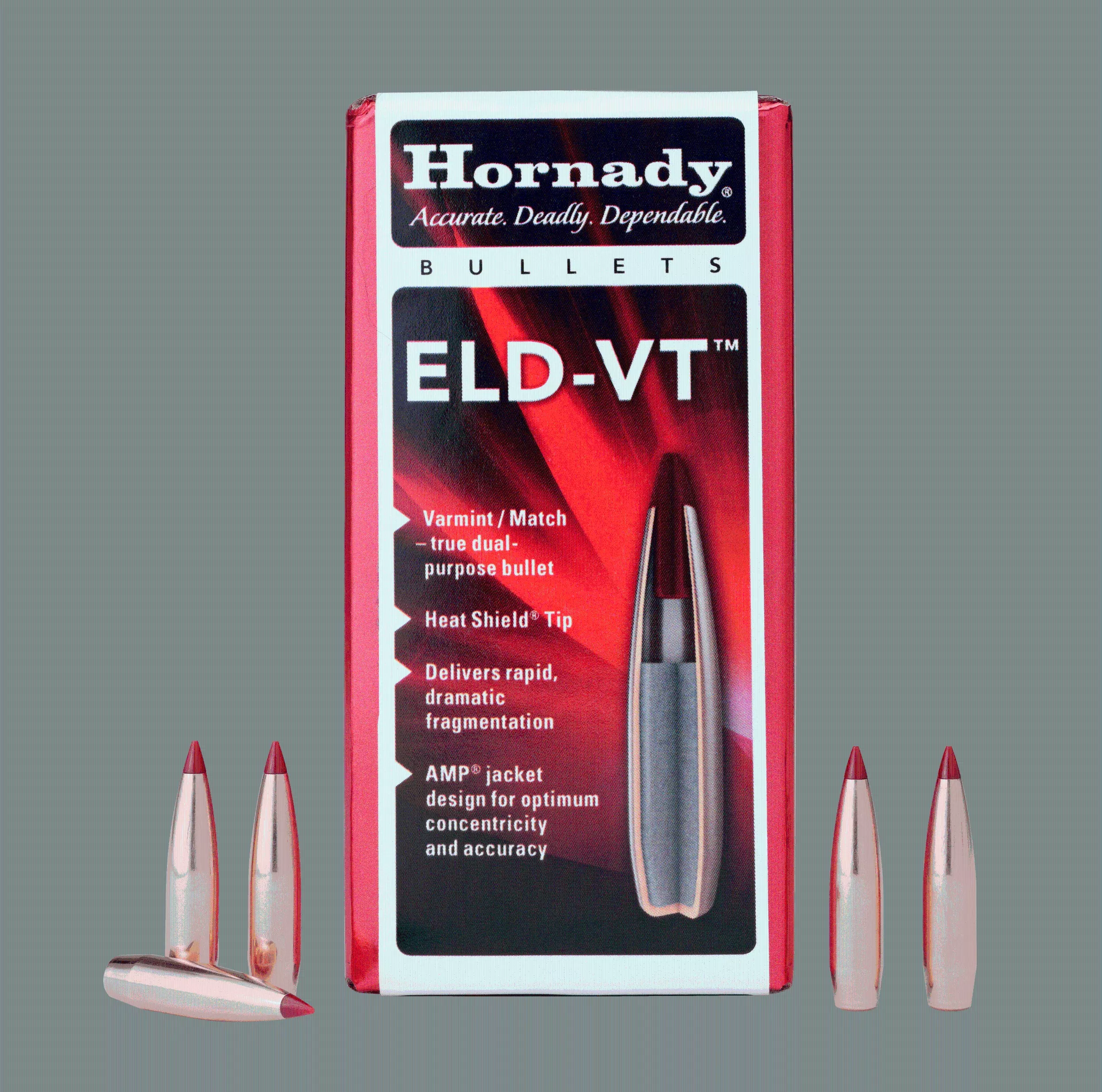 Hornady Bullets 6mm .243 - 80gr. Eld-vt 100ct 25bx/cs
