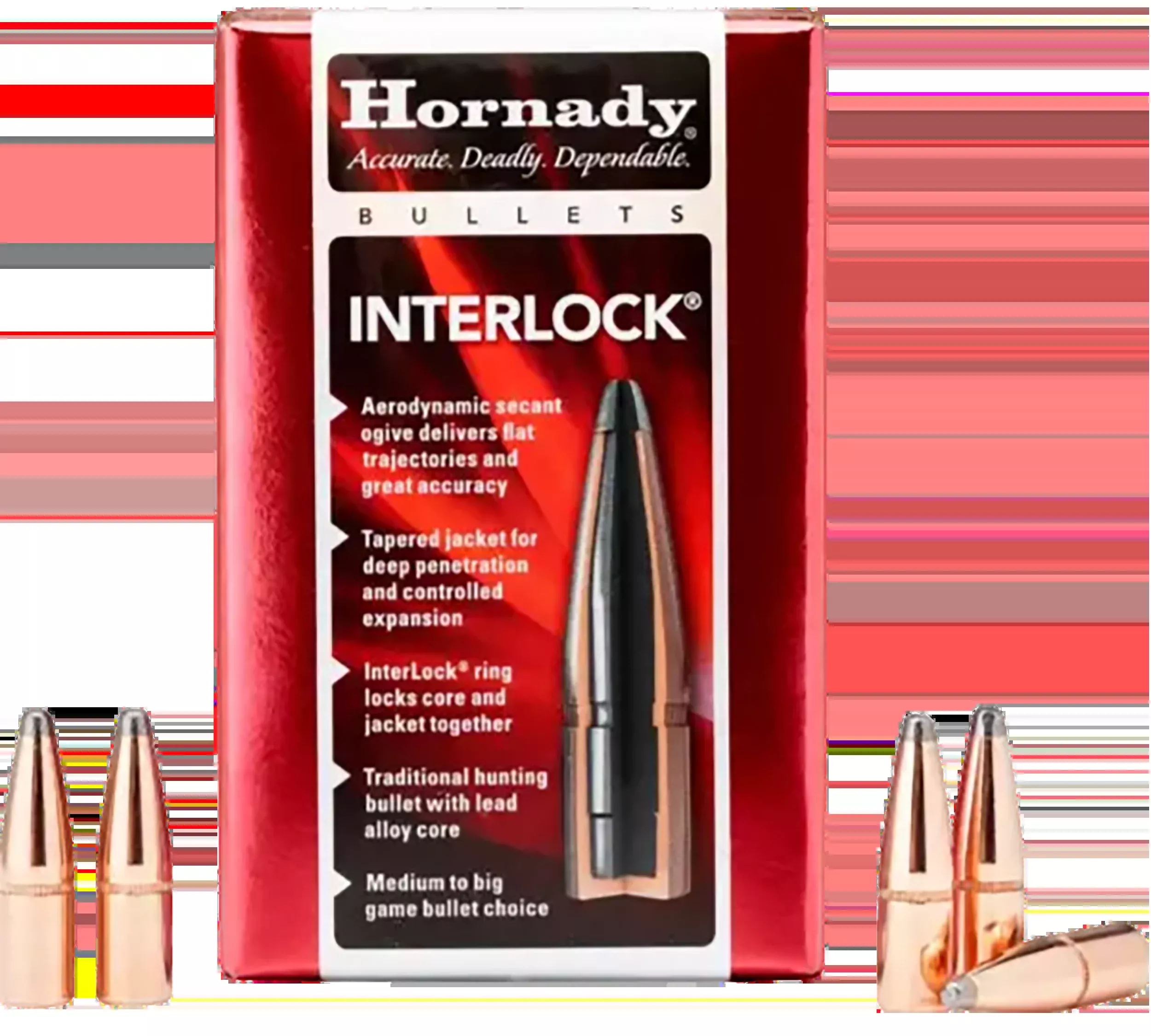 Hornady Bullets 7mm .284 - 154gr Jsp 100ct 15bx/cs