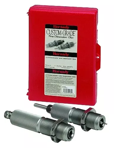 Hornady Custom Grade Series I 2-Die Set for 303 British Includes Sizing/Seater