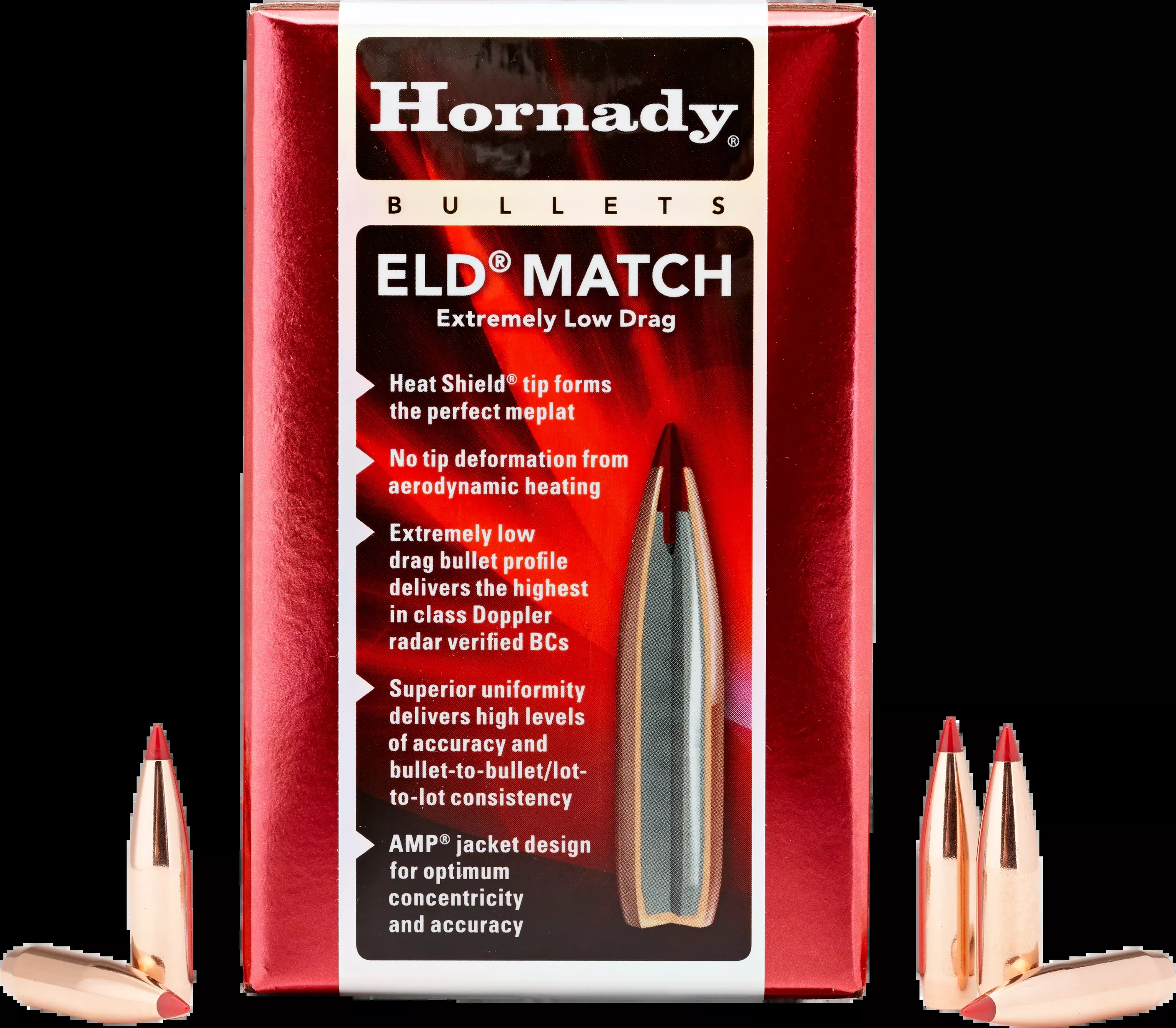 Hornady , Horn 263331 Bull.264 147Eld- M500/6