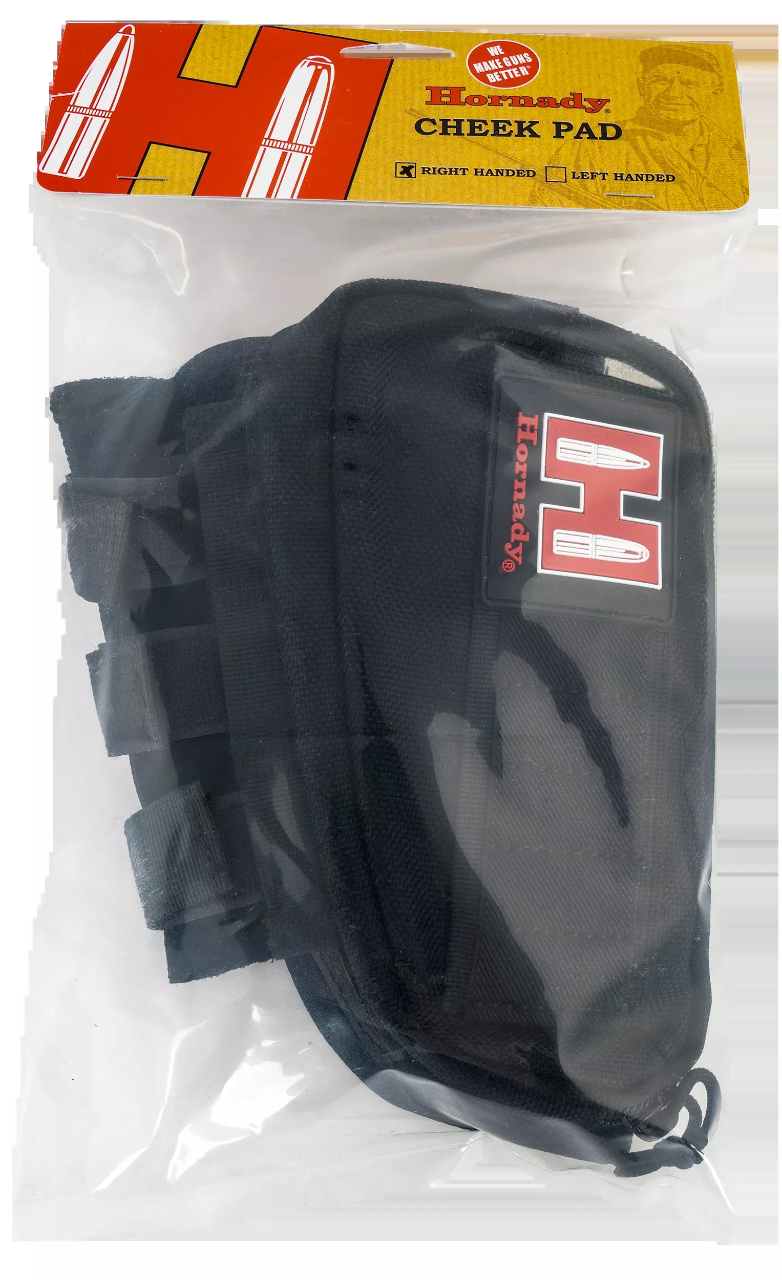 Hornady , Horn 99108 Gun Cheek Piece Blk Rh Holds 5 Shells