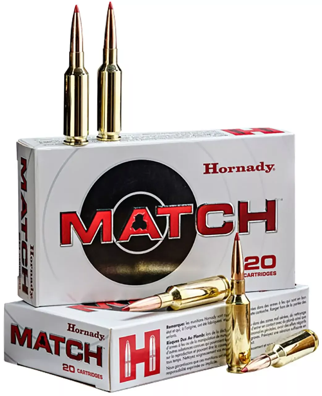 Hornady Match 6mm GT 109 gr Extremely Low Drag-Match 20 Rounds 81597