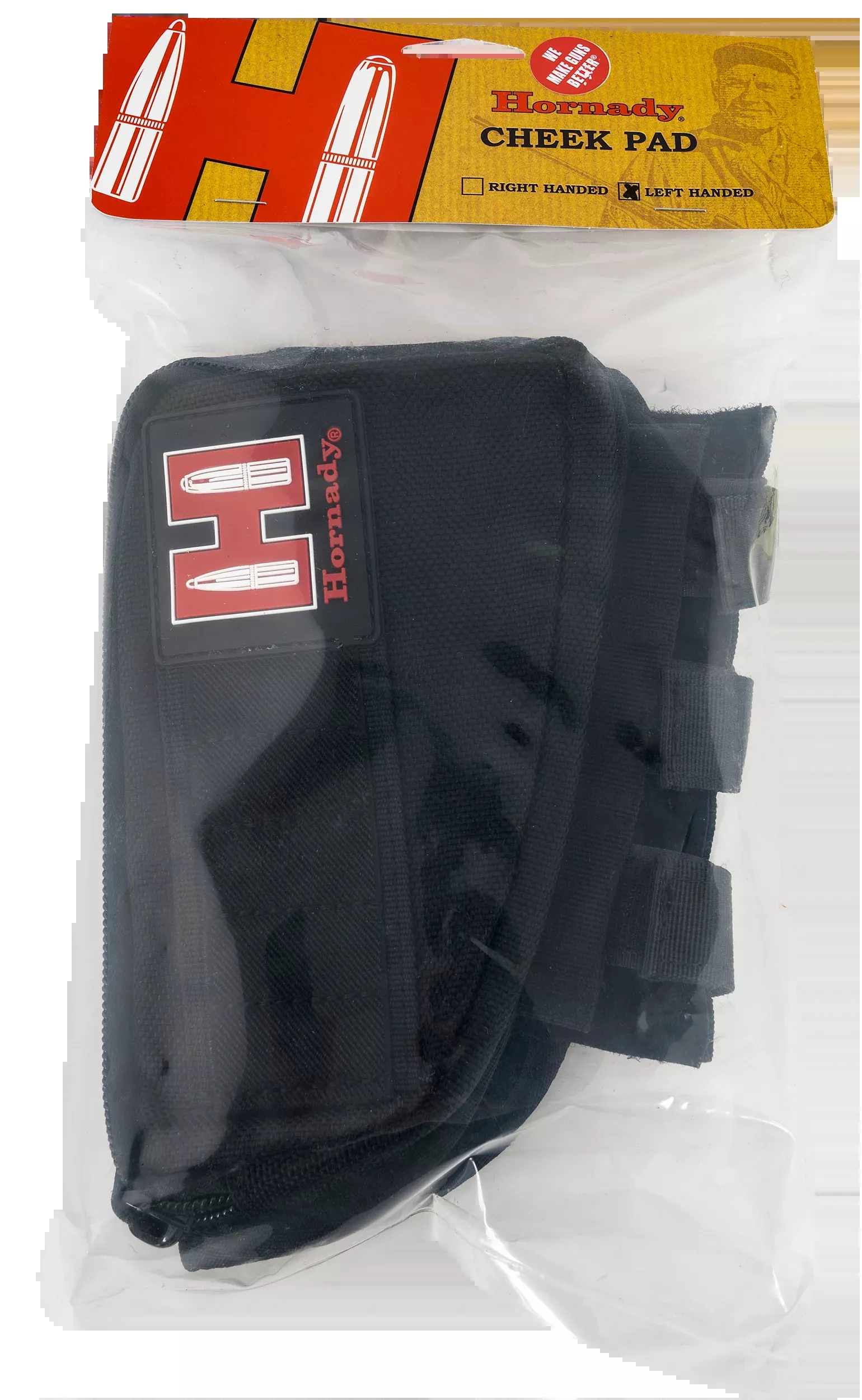 Hornady Rifle Cheek Rest, Horn 99113 Gun Cheek Piece Blk Lh Holds 5 Shells