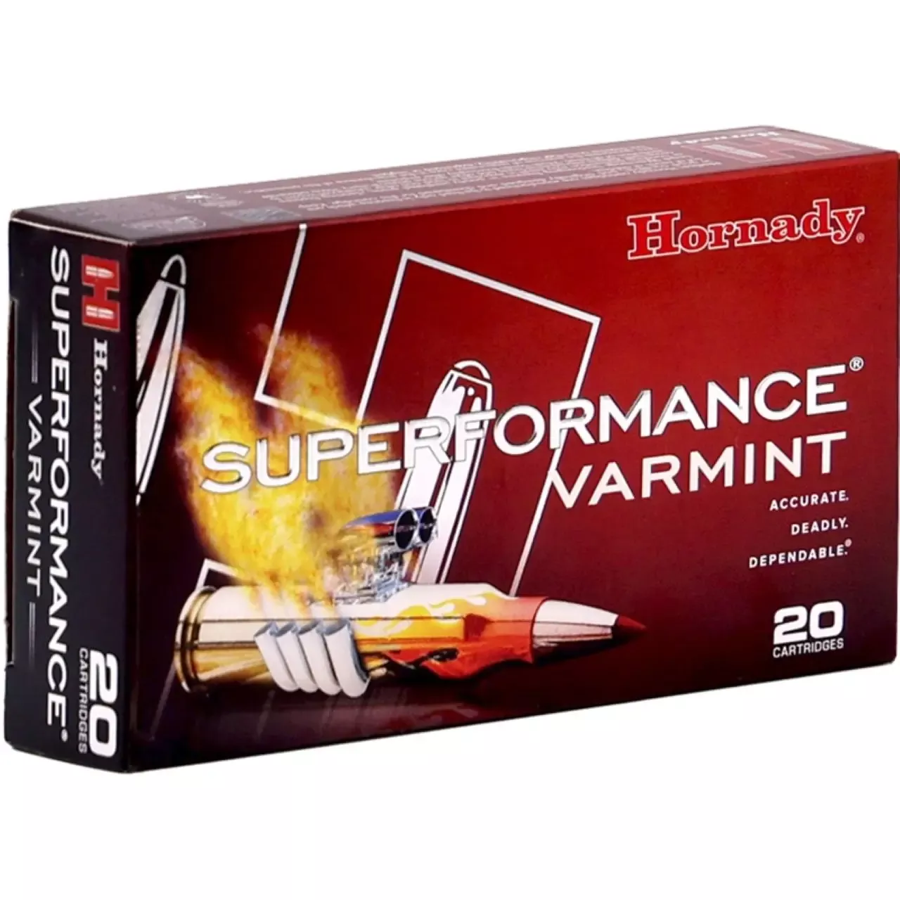 Hornady Superformance Varmit .223 WSSM 55 gr V-Max 20 Rounds 8308
