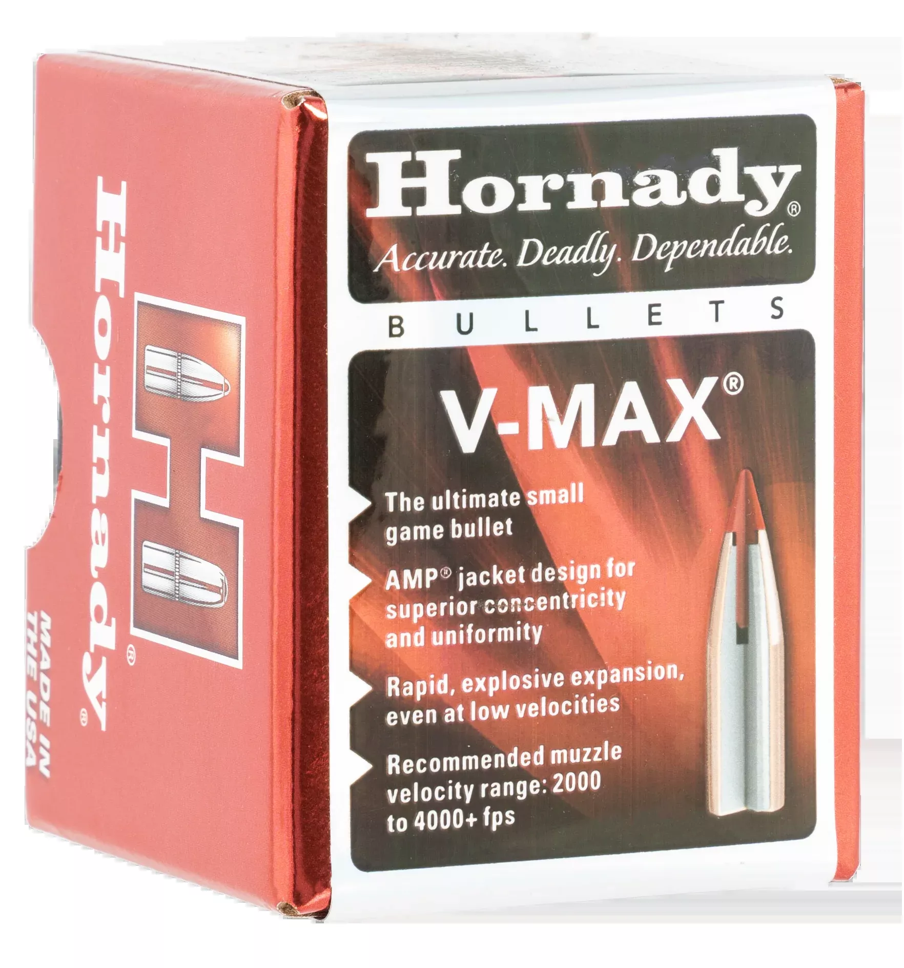 Hornady V-max Bullets 6.5mm .264 95 Gr. V-max 100 Box