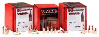 Hornady V-max Bullets 6mm .243 58 Gr. V-max 100 Box